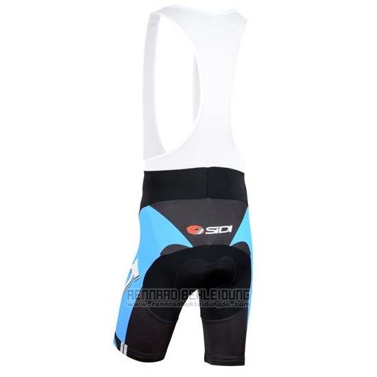 2015 Fahrradbekleidung Castelli SIDI Azurblau und Wei Trikot Kurzarm und Tragerhose - zum Schließen ins Bild klicken